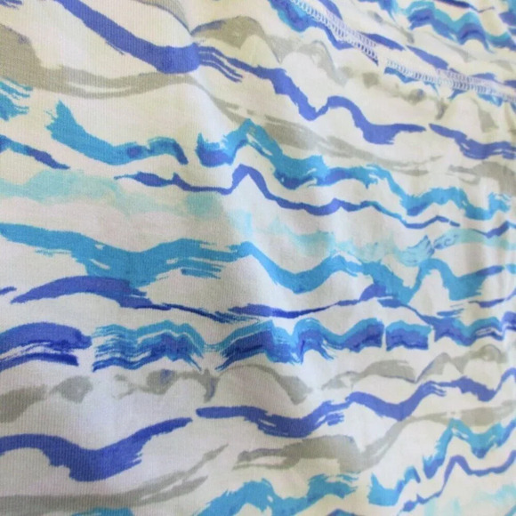 Escape Habitat Womens Mini Skirt Skort XXL Blue Rayon Performance Golf 368 - Picture 11 of 12